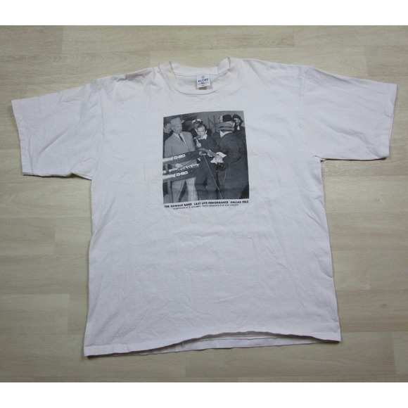 aloré Other - Vintage 90s The Oswald Band Dallas 1963 T-Shirt (2X) Single Stitch USA Aloré